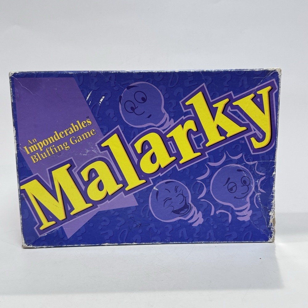 Malarky An Imponderables Bluffing Game 1998 Patch Complete w‎ Instructions